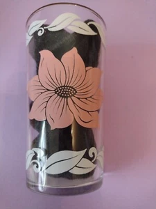 VASO MCM 1950 AVELLANA ATLAS BLANCO/ROSA ROSA * Llantas doradas * Hojas blancas - ¡Raro! - Imagen 1 de 6
