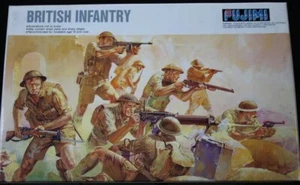 BRITISH INFANTRY BATTLEFIELD DIORAMA - scala 1/76 FUJIMI 07 - Imagen 1 de 1
