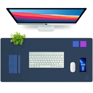 Tapis de Bureau Tapis Bureau Tapis Bureau Sous Main Tapis de Portable Sous Ma... - Photo 1/7