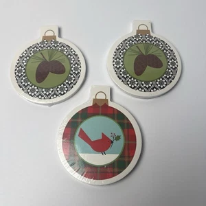 3er Pack Hallmark Urlaub Notizblöcke - 50 Blatt - Ornament Design - versiegelt - Bild 1 von 4