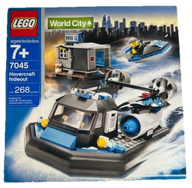 LEGO World City: Hovercraft Hideout Set 7045 Sealed 2003 NIB