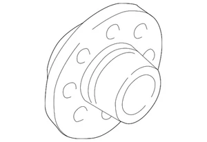 Genuine GM Rear Wheel Hub 15715055 - Picture 1 of 3