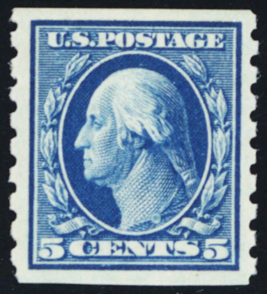 Bobina 396, VF XLH 5¢ como nueva - ¡Bonito sello nuevo! * Stuart Katz Foto 1 de 1