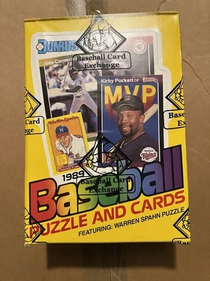 1989 Donruss Baseball BBCE AUTH FASC FROM A SEALED CASE 36 PACK Wax Box - Image 1 of 2