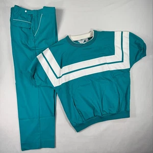 Christian Dior Monsieur XL Tracksuit Set Teal Lightweight Sopranos Vintage - Picture 1 of 24
