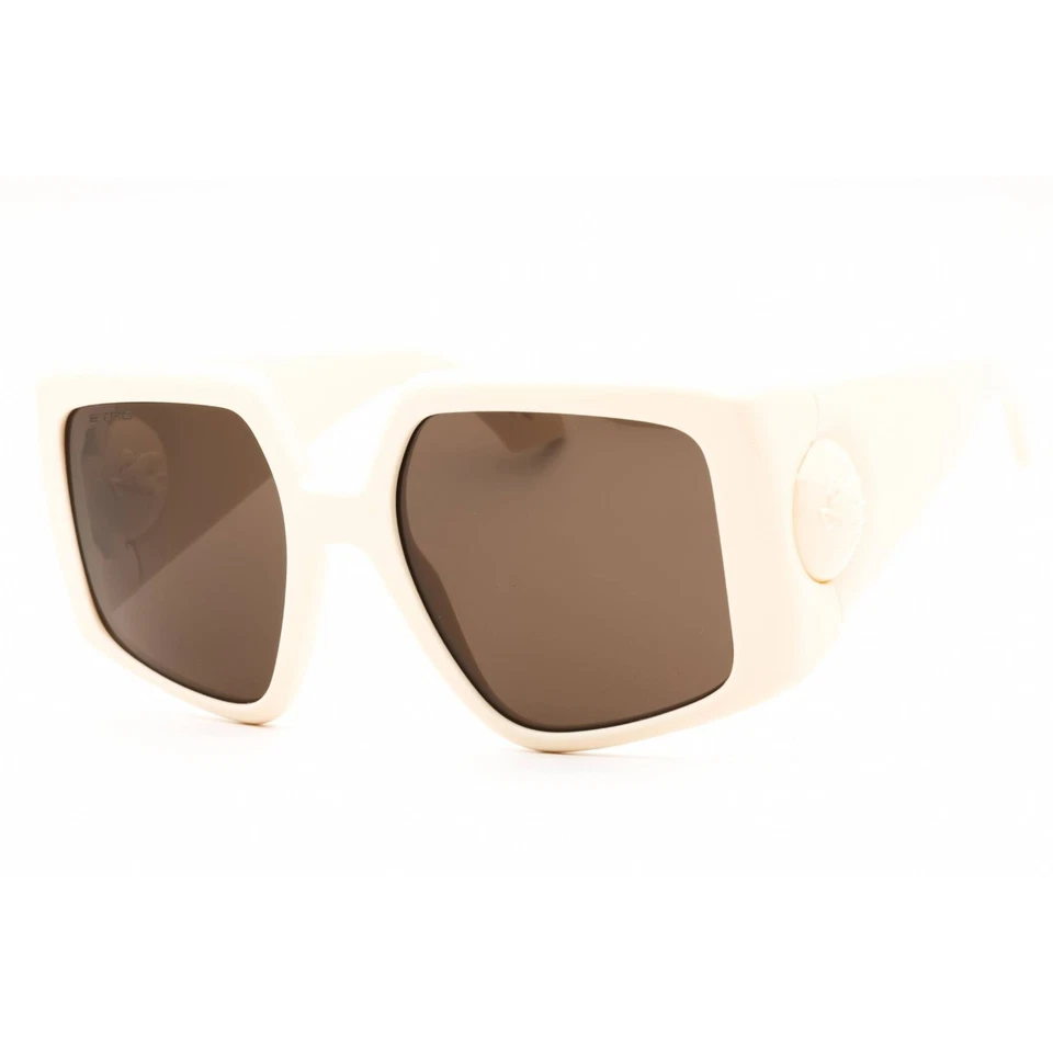 ETRO 0038/S SZJ 2M Sunglasses Ivory Frame Brown Lenses 55mm
