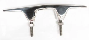 Boat Cleat 8" Stainless Steel Stud Mount Boat Marine - Bild 1 von 1