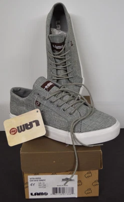 Lamo kids gray 4Y Vita shoe lace up casual ck1910 sneaker New in Box - Image 1 of 4