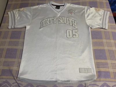 Camiseta de Colección Fubu Hombres XL Dirty South #05 Hip Hop Años 90 Streetwear Edición Limitada 1992 Foto 1 de 4
