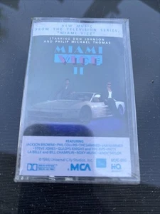 Miami Vice II Soundtrack Cassette 1986 TV Roxy Music Phil Collins Sealed! Read - Picture 1 of 15
