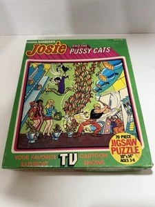 Josie And The Pussy Cats Hanna- Barbera’s Cartoon TV Show Jigsaw Puzzle 1976 - Picture 1 of 9