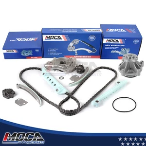 Timing Chain Oil Water Pump W/Hub Height 2.57'' 03-10 Ford Mercury Lincoln 4.6L - Picture 1 of 11