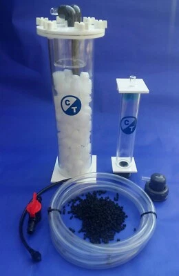 CLEARTIDES Ozone Reactor O15O & Carbon Reactor. Comes With Piping & Carbon Media.