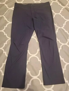 NEW Eddie Bauer Pants Mens 40x32 Hiking Blue Tech Straight Nylon Stretch Flex - Picture 1 of 24