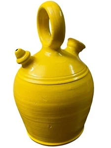 ANCIENNE GARGOULETTE CRUCHE CHÈVRE BROC GOURDE GRAND MODÈLE - Imagen 1 de 5