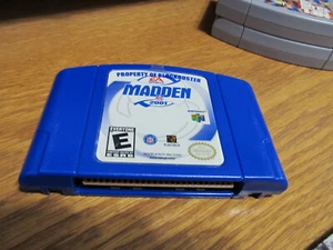NFL Madden - 2001 - Sport Spiel Nintendo N64 getestet & original nur Spielkassette - Bild 1 von 8