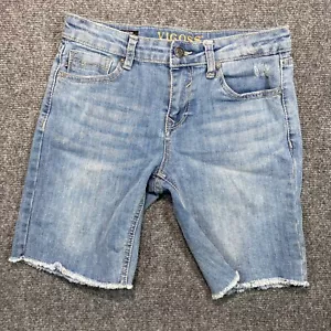 Vigoss Jeansshorts Teens 14 blau Cutoff Distressed Stretch The Thompson Bermuda - Bild 1 von 12