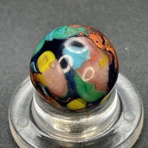 Artisan Glass Contemporary Handmade Guinea Pee Wee Marble Winlock Marble? 0.472” - Picture 1 of 12