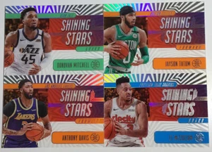 JAYSON TATUM ANTHONY DAVIS MITCHELL 2019-20 ILLUSIONS SHINING STARS HOLO  LOT  - Picture 1 of 5