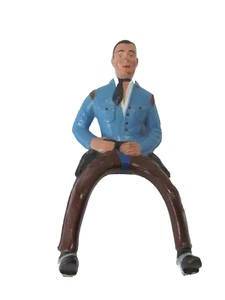 Juguete vaquero occidental Breyer Reeves de los años 50 serie original Prancer Horse & Rider - Imagen 1 de 3