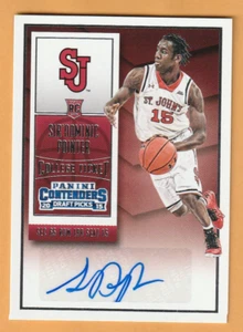 Sir Dominic Pointer St. John's Red Storm AUTO 2015-16 Contenders Draft 1S - Picture 1 of 2
