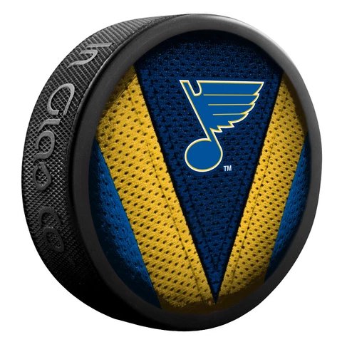 St. Louis Blues NHL Team Logo Stitch Souvenir Hockey Puck Cover