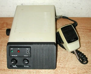 VINTAGE REGENCY TR-200 VHF/UHF 2 CHANNEL MOBILE TRANSISTOR RADIO W/ MIC UNTESTED - Picture 1 of 12