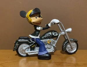 Mickey Mouse Green Bay Packers motorcycle figurine Figure Rare NFL - Picture 1 of 2
