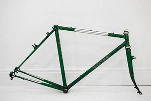 MARCO DE BICICLETA DE TURISMO REYNOLDS 531 VINTAGE C.1980 HARRY HALL 54 CM, VOLADIZO - Imagen 1 de 9