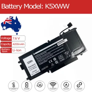 K5XWW Battery for Dell Latitude 00X49C1 7280 5000 7410 7480 P34S N18G K5XWWr - Picture 1 of 4