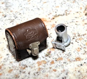 📷 Lente telémetro Nippon Kogaku Japón 13,5 cm con estuche de cuero ¡Bueno! 📷 - Imagen 1 de 6