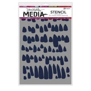 Plantillas de medios Ranger Dina Wakley 9""X6"" - pétalos MDS65036 - Imagen 1 de 1
