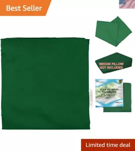 Soft Cooling Wedge Pillowcase - Sateen Weave with Pulling Resistant Fabric - Picture 1 of 8