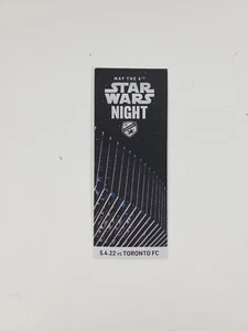 FC Cincinnati Star Wars Night keepsake ticket May the 4th vs Toronto FC MLS - Picture 1 of 6