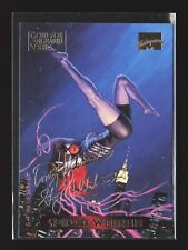 1994 Fleer Marvel Masterpieces Spider-Woman #117 Gold Foil Signature Series