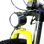 Bike Horn Light Electric Bicycle 4 LED Headlight 12W Waterproof 2 in 1Horn Li-sh
