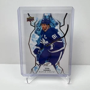 2021-22 Upper Deck Ice #19 John Tavares Toronto Maple Leafs - Picture 1 of 2