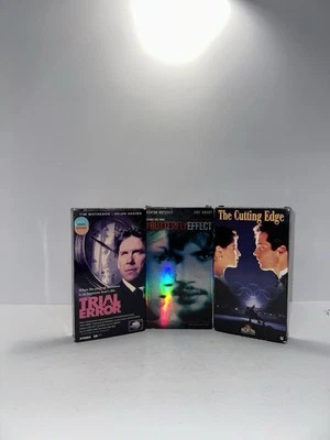 Drama VHS Bundle | Butterfly Effect, Trial & Error, The Cutting Edge Foto 1 de 4