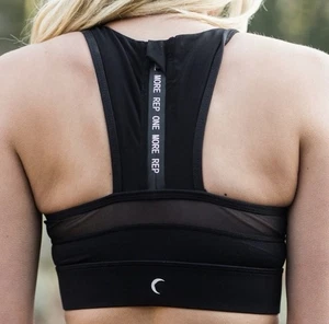 Sujetador Zyia Active All Star negro talla L nuevo con etiquetas - Imagen 1 de 10