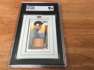 Rare 2002 Topps Ty Cobb Game Used Bat Relic Card. SGC Mint 9 - Picture 1 of 4