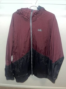 Nike SB Kampai 6.0 Snowboarding Jacket Burgundy & Black Men’s Size XL Distressed - Picture 1 of 19