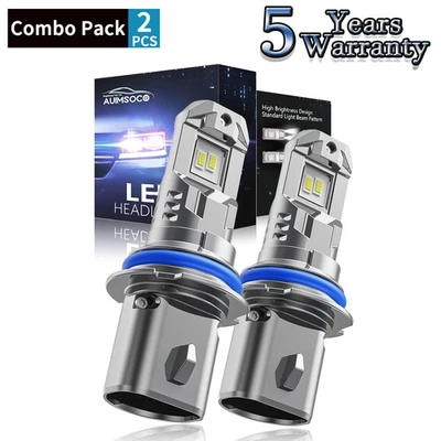 For Chevrolet Metro 1998-2001 Sedan 4-Door LED Headlight Bulbs Hi/Lo Beam White - Image 1 of 4