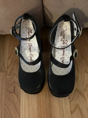 Zapatos Mary Jane de tacón alto con lazo adjunta Foto 1 de 4