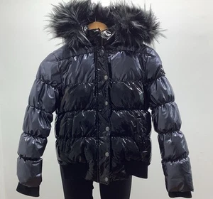 APPAMAN Kids Hooded Puffer Jacket Winter Warm Unisex Size 8, Preowned. - Picture 1 of 10