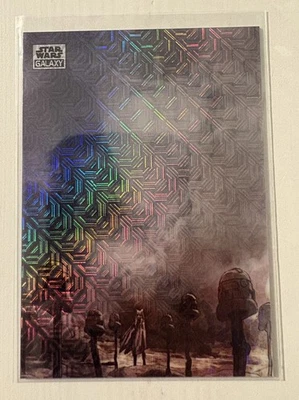 2024 Topps Chrome Star Wars Galaxy Victory And Death Mojo Refractor /50 - Image 1 of 2