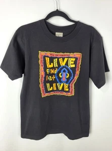Camiseta De Colección '98 Earth Foundation "Live and Let Live" Save the Rainforest Talla M - Imagen 1 de 7