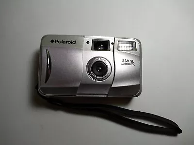 Polaroid Motorized Compact Fun Shooter Point & Shoot 35mm Camera New NOS 239 SL - Image 1 of 4
