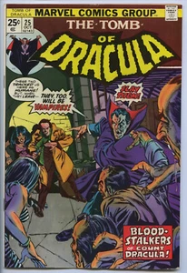 TOMB OF DRACULA #25 - 3.0, OW-W - Origin/1st appearance Hannibal King - Picture 1 of 2