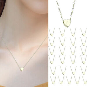 26 Initial Heart Shape Alphabet Necklace For Women Necklaces For Women A Z 26