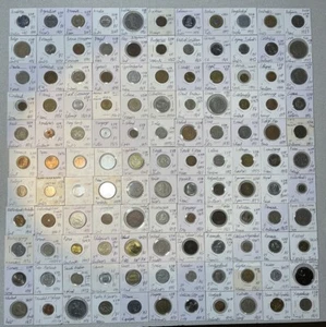 121 Weltmünze Lot aus 121 Ländern sehr guter Zustand - BU & Proof Zustand 1861 - 2008 - Bild 1 von 20
